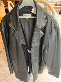 Men's leather jacket (Pierre Cardin)