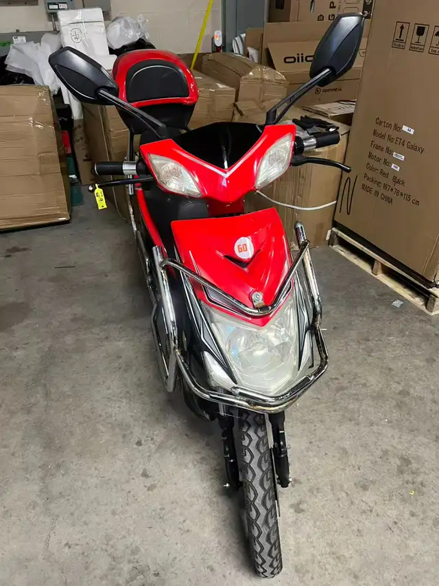 Second-Hand Gemini 60V E-Bike - Gloss Red/Black | Over 65% OFF!! in eBike in City of Toronto - Image 4