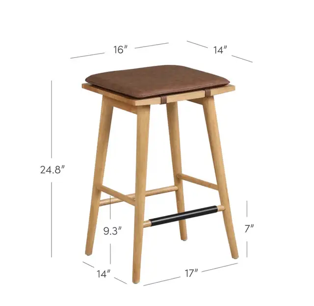  Wood counter stools in Other in City of Toronto - Image 3