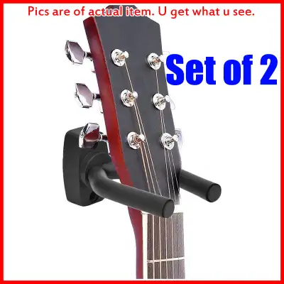 Set of 2, brand new wall mount guitar holders hangers