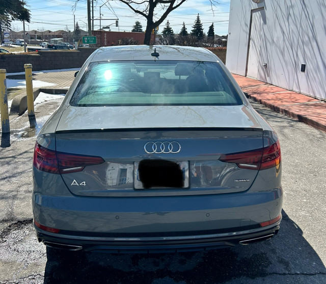 2019 Audi A4 Quattro S-Line -Great Condition  in Cars & Trucks in City of Toronto - Image 3
