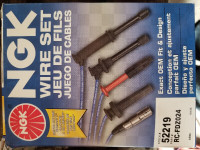 New ngk ford 460 spark plug wires