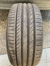 1 X single 255/40/21 Continental Sport contact 5 with 65% tread
