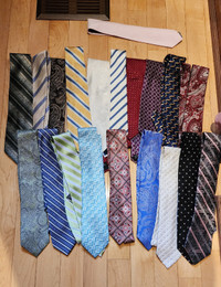 Silk Ties - Unworn or worn only a couple of times