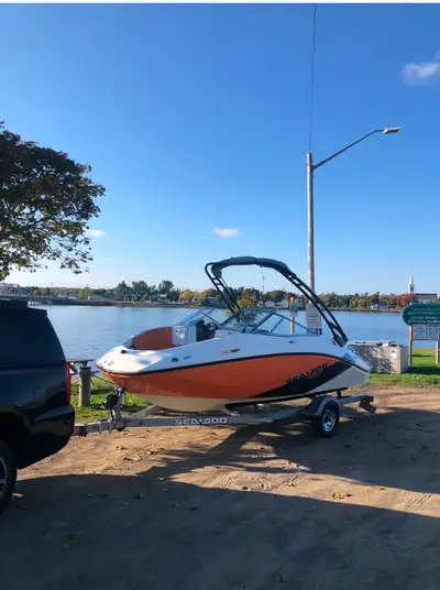 Selling my used 2012 Sea-Doo Challenger 180SP, a versatile and fun boat with a powerful engine for w...