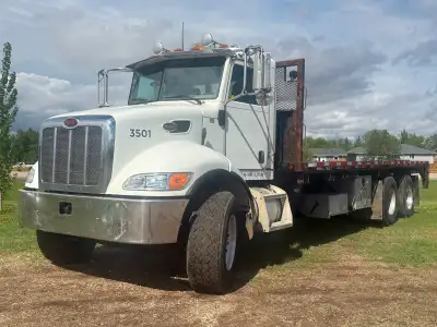 2005 335 Peterbilt 25 deck truck 8.3 cummins ISC 8.3 Cummins 315hp Eaton 8LL trans 418,128km 11,986...