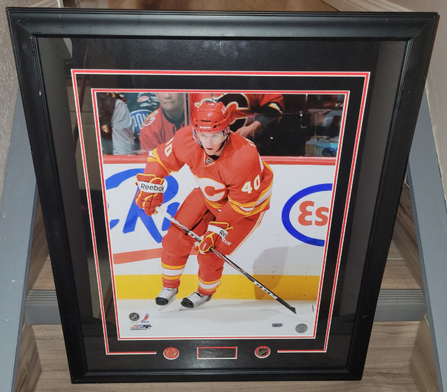 Calgary Flames Tanguay / Dale Earnhardt senior - junior pitcures in Arts & Collectibles in Red Deer
