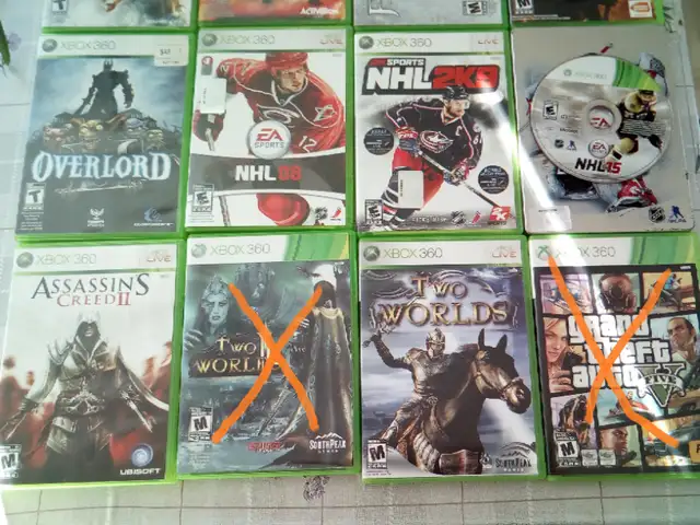 jeux xbox one 5$ ch ou 3$ rétro 360 in XBOX One in Granby - Image 5
