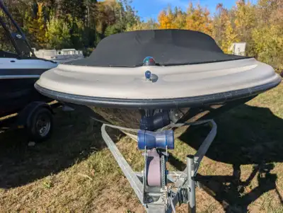 Purchased this pleasure craft brand new from a dealer in July 2019. Very low hours. The boat comes w...