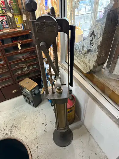 Early Bowser kerosene pump , View more