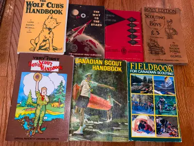 Vintage Canadian Boy Scouts Cubs Book Magazine Lot, View more