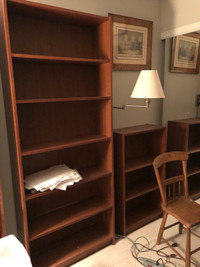 7 Ikea Bookcases - with corner unit!