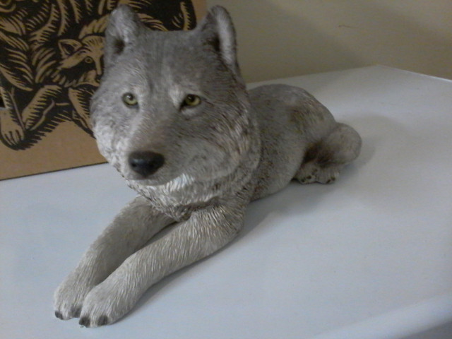 Sandicast Wolf Sculptures in Arts & Collectibles in Annapolis Valley - Image 3