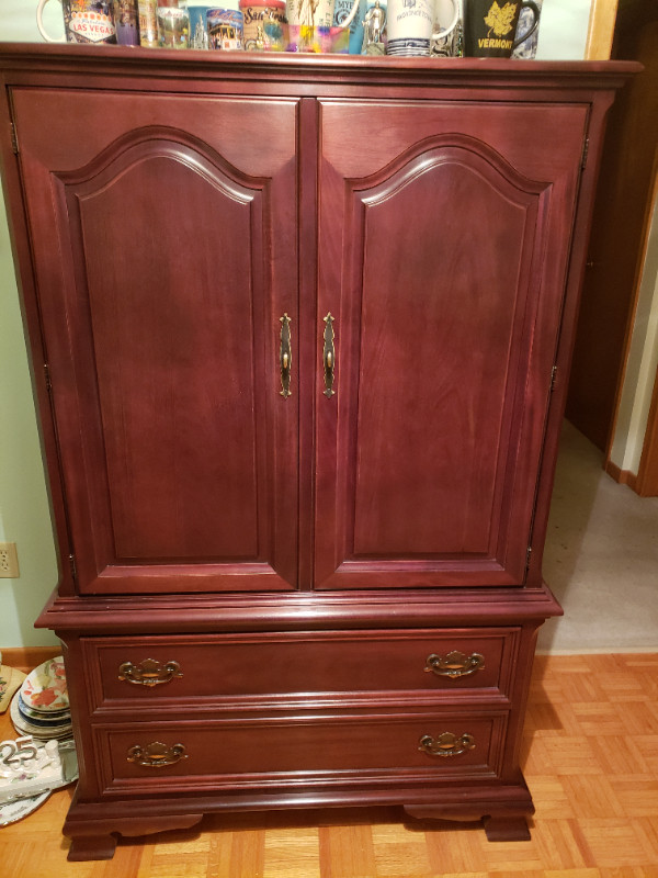 Gibbard Armoire Canadian Legacy Mahogany in Dressers & Wardrobes in Kingston