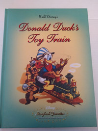 Donald ducks toy train book in excellent condition 