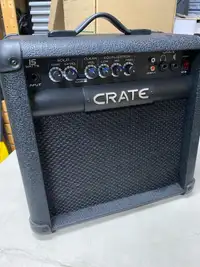 Crate 15w guitar amplifier works great