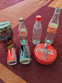 Coke cans/bottles