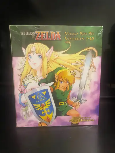 The Legend of Zelda Manga Box Set (Volume 1-10) (WITH POSTER) , View more