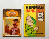 Muppet stationery and Herman Hang-Ups For Your Door Jim Unger