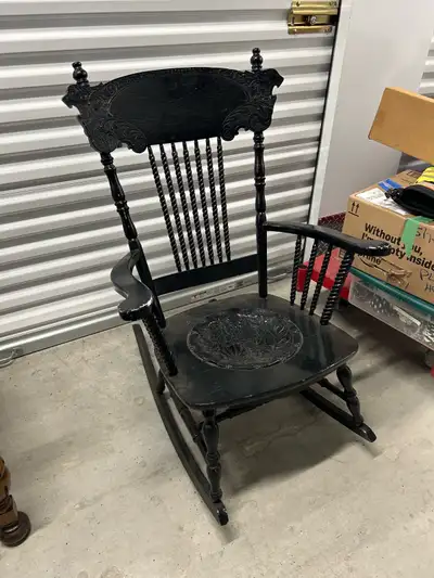 Antique rocking chair, View more