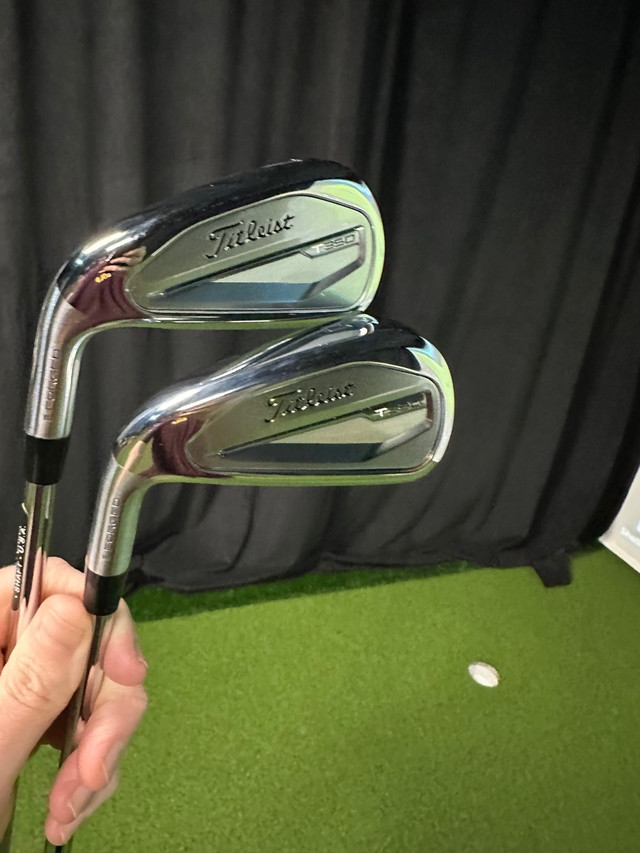 Titleist T350 LH 4 and 5 iron left in Golf in Charlottetown
