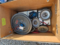 JL Audio full speaker set and amps with Alpine R 12" sub