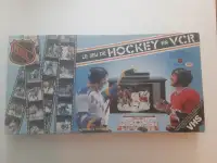 JEU COMPLET ET EN FRANCAIS DE HOCKEY VCR VINTAGE DE 1987