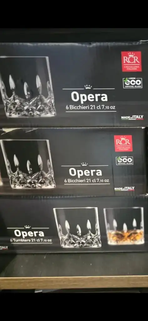 RCR Opera Tumblers