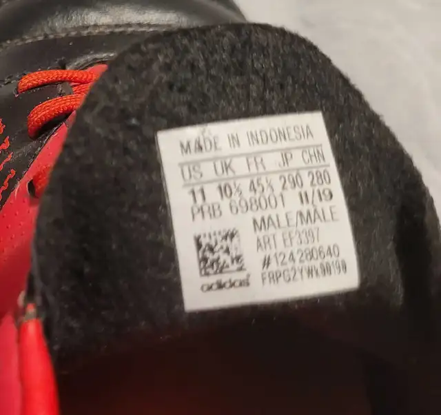men's Adidas cleats in Soccer in Ottawa - Image 6