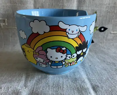 Sanrio Hello Kitty Ramen Bowl, Blue, View more