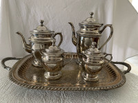 Silver Tea and Coffee Service Set (4-pieces)