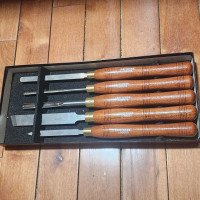 Craftsman 5pc wood turning tool set