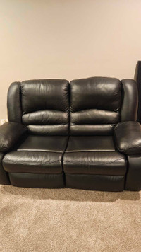 Leather Loveseat Recliner