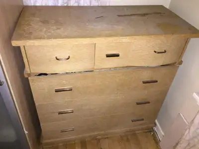 I deliver! Vintage Dresser Chest of Drawers, View more