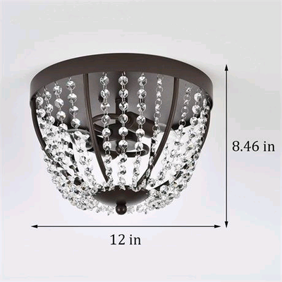 Flush Mount Mini Chandelier  - New in box , View more
