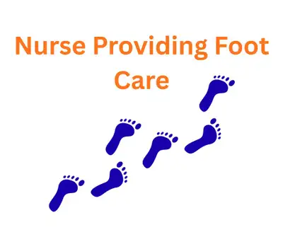 Nurse Offering Foot Care Services, View more