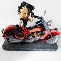 Betty Boop - Chopper Sculpture - The Bradford Exchange