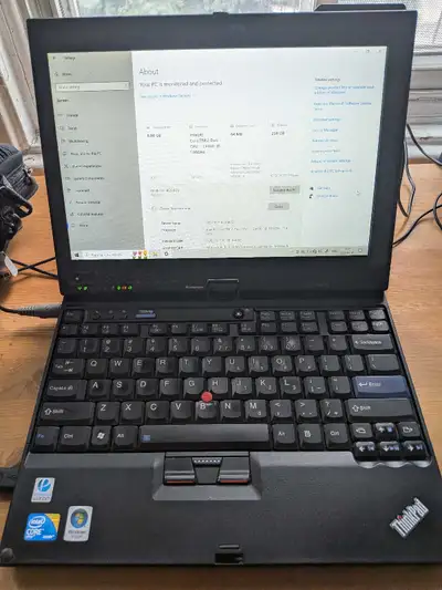 Lenovo x200 Tablet, View more