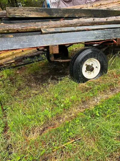 This is an 8x4 ft utility trailer that, while showing signs of use, is still quite functional. It's...