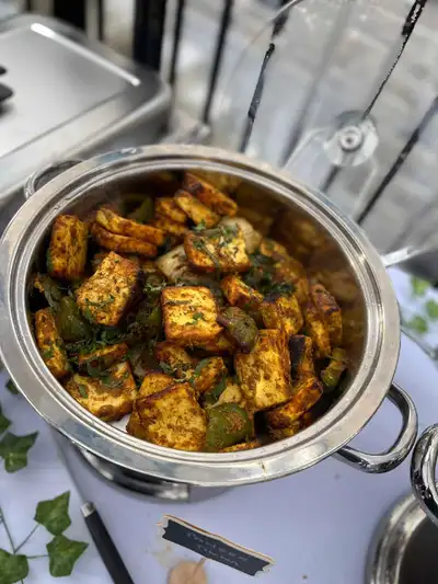TANDOOR / CURRY LINE COOK • Cooking BBQ meats and making fresh various kinds of naan, rotis & bhatur...