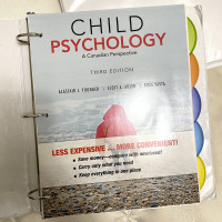 A Canadian Perspective Child Psychology 