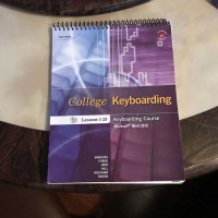 College Keyboarding Textbook 18th Edition