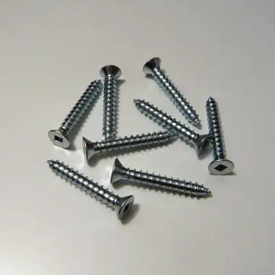 Flat-Head #12 x 1.5" Wood Screws (Zinc Plated), View more