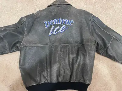 Distressed Leather Dentyne Ice Jacket, View more