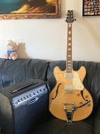 For Sale Cheideman Electric Guitar with Amplifier