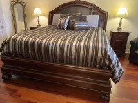 Solid wood bedroom set