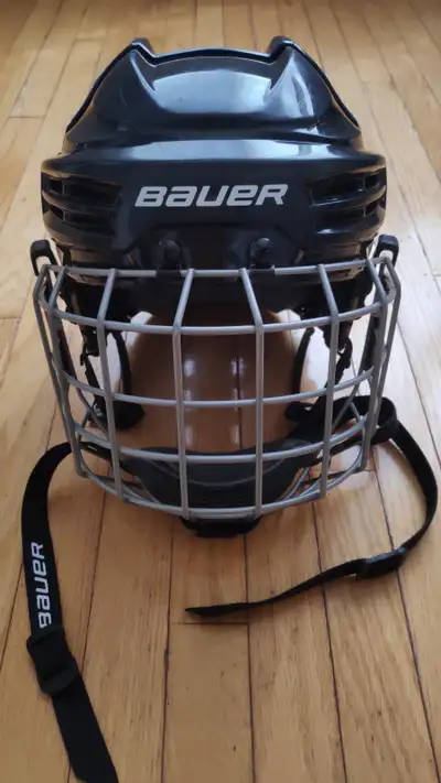 Bauer IMS 5.0 Hockey Helmet Combo, Black, Size S, View more