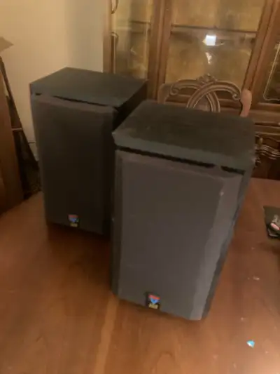 Pair of vintage  (B&W) 200 Series V201 bookshelf speakers , View more