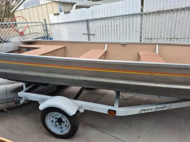 (SOLD PENDING FINAL PAYMENT)Misty RIVER 14 FT BOAT AND trailer in Powerboats & Motorboats in Saskatoon - Image 10