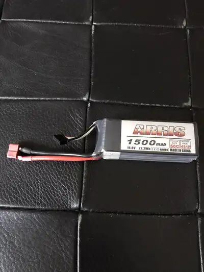 Arris 1500mah Lipo Battery 14.8 V 50C